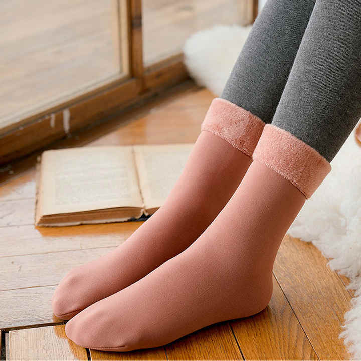 Winter Socks for Women Warm Wool Snow Socks 