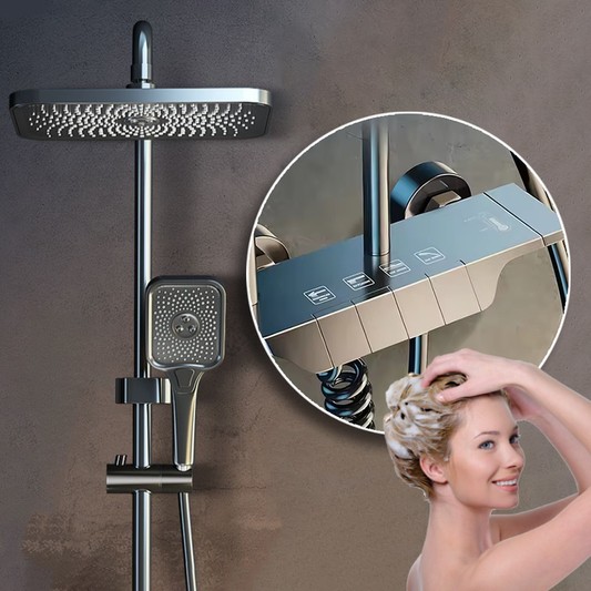 hot shower set - مجموعة دش ساخن