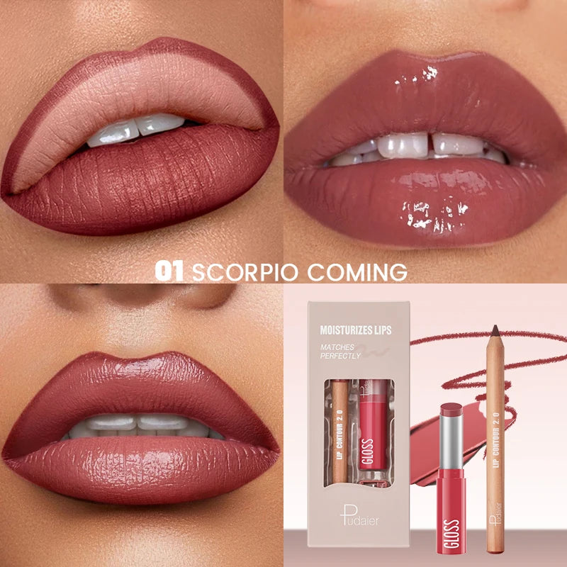Lip makeup set