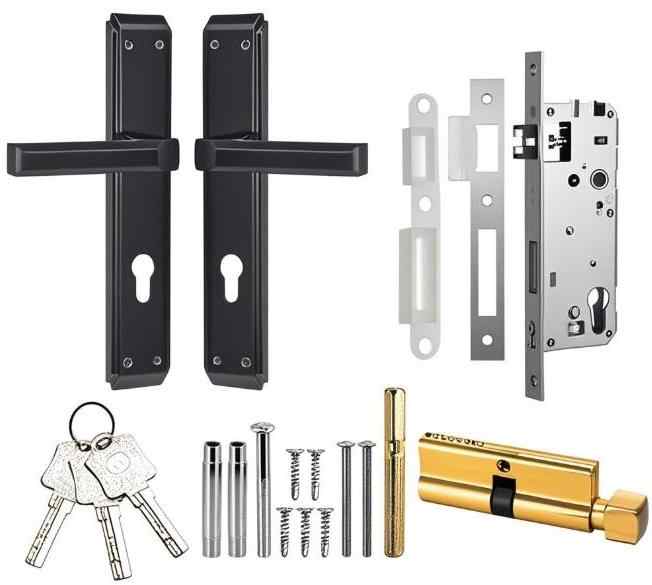 Cylinder lock set 