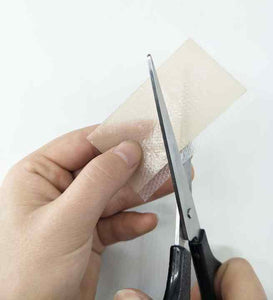 Silicone and gel adhesive bandage for scar rejuvenation. 