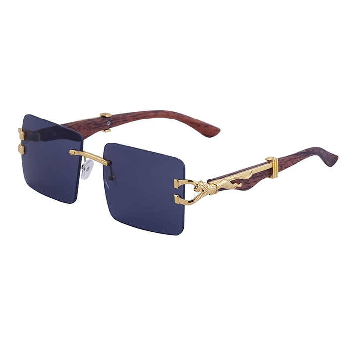 Fashionable sunglasses with a head