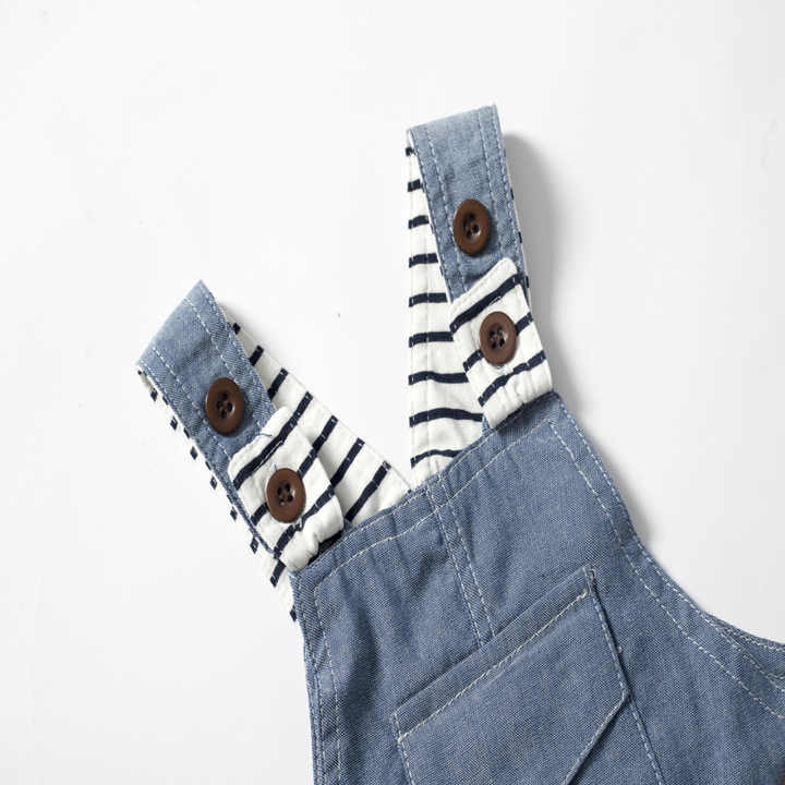 Baby Boy Summer Outfit Setملابس صيفية قطنية للرضع