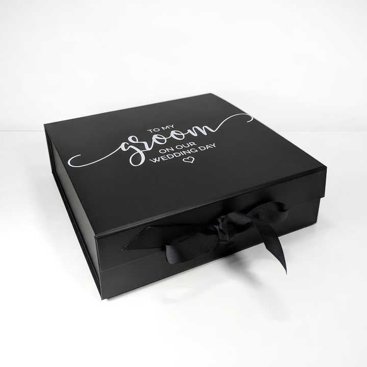 Luxury Magnetic Foldable Wedding Gift Box 