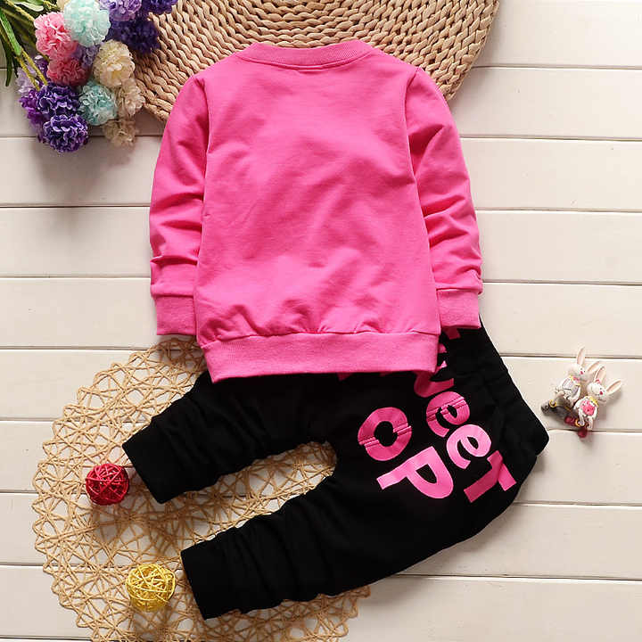 Baby Girls Clothing Sets Clothes Autumn-مجموعة ملابس للبنات