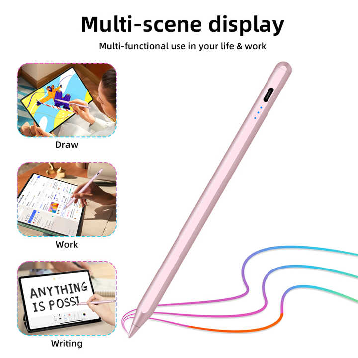 قلم ستايلس نشط لأجهزة iPad اللوحية للبيع . Active Stylus Pen for iPad Tablets Wholesale Capacitive