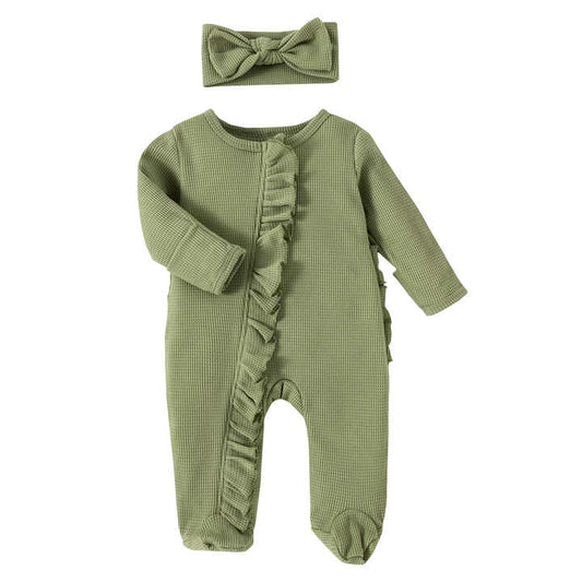 Newborn girls' suit 