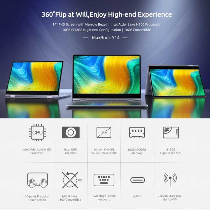 BMAX MaxBook Y14 الأصلي، . Original BMAX MaxBook