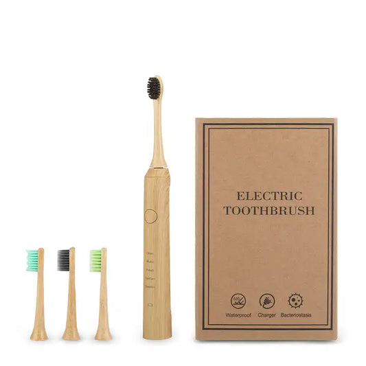Soft Biodegradable Handle Vegan Toothbrush - Bamboo Electric Toothbrush 