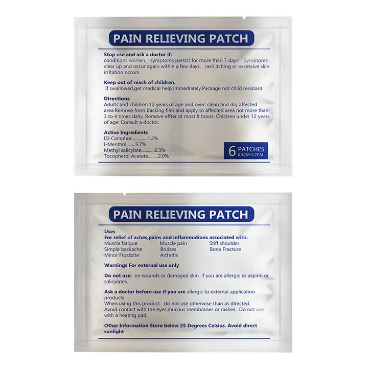 MQ Emotional Pain Patch, 60 Pieces/Box, for Knee, 