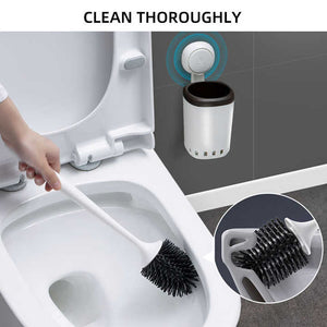 Bathroom Accessories Silicone Toilet Brush