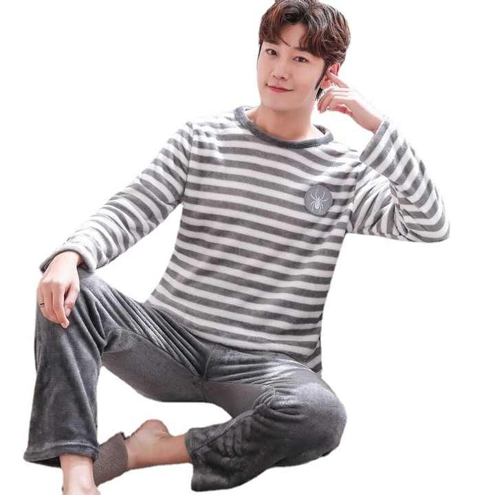 Men's Winter Sleepwear Sets Men's Sleepwear. 