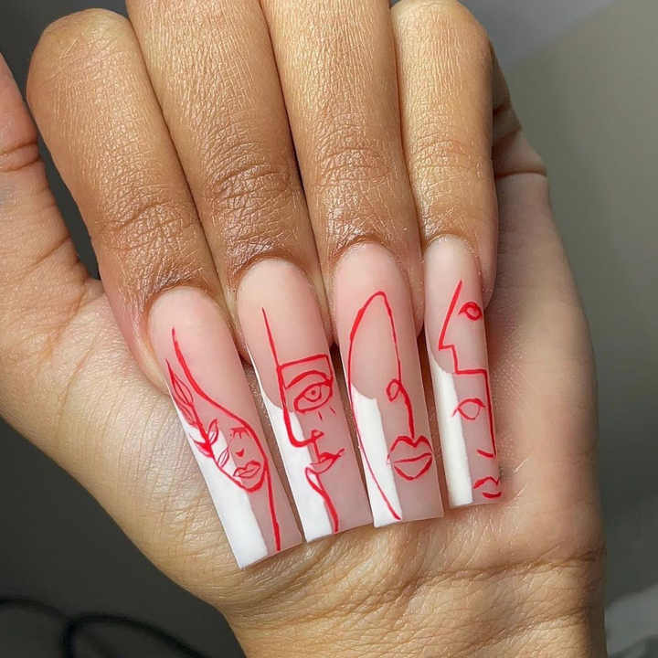 Naixi Nails&nbsp; INS Trendy -العصرية، أظافر