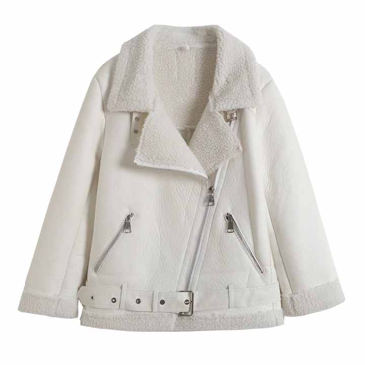 Women's leather jacket 