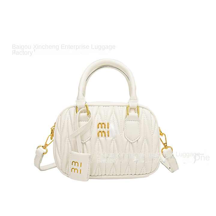 Korean Style Cartoon Multicolor Handbag for Women