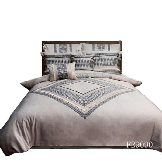 طقم سرير فاخر بمقاس كوين كينج، طقم لحاف . Luxury Queen King Size Bedding Set, Satin
