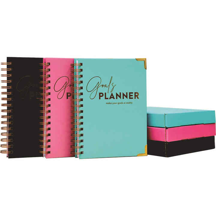 A5 Custom Planner Notebook with Double Ring Bound 