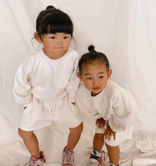 Running clothing set for children and adults 