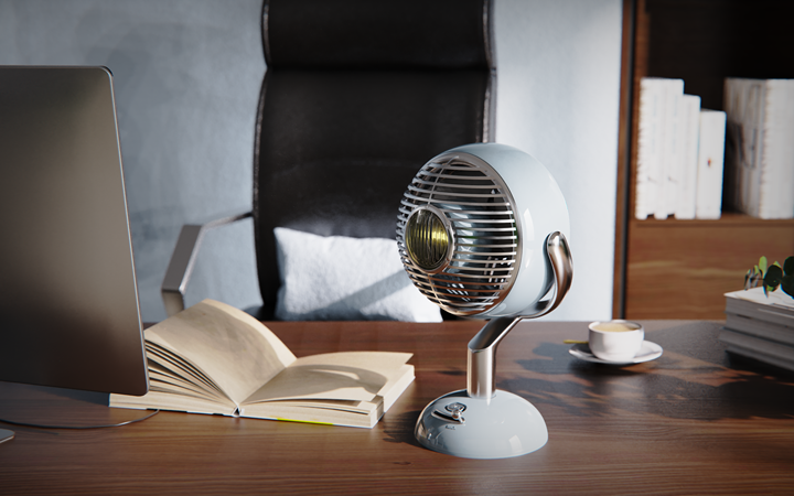 مروحة سطح مكتب صغيرة محمولة&nbsp; مع ضوء ليلي   .  Wholesale Portable Mini Desktop Fan with