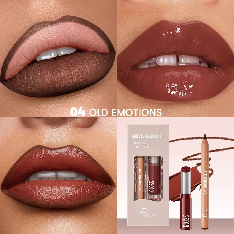 Lip makeup set