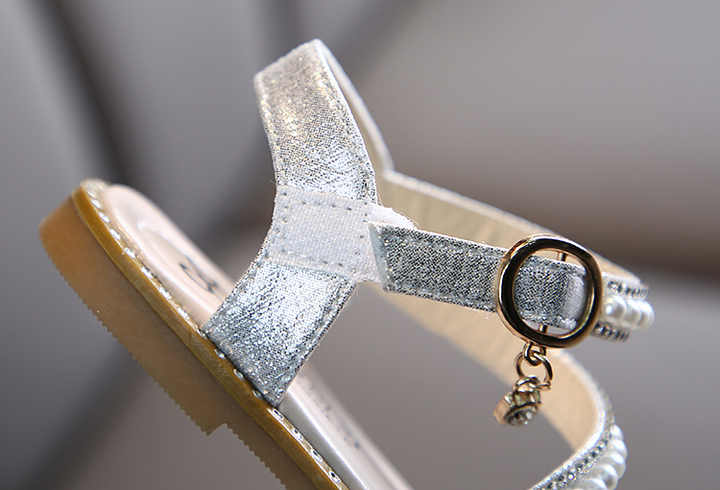 Girls' pearl sandals 