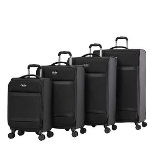 High Quality Flexible Fabric Luggage 4 Inch Wheels Oxford Waterproof Travel Bags with Spinner Zipper