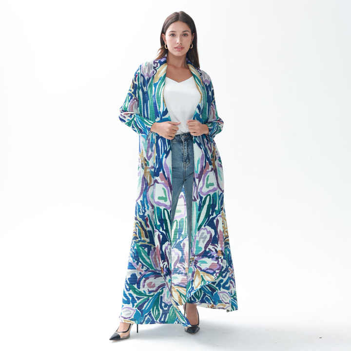 Pleated Long -فستان إسلامي