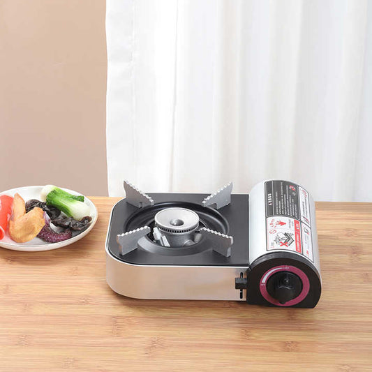 Portable Mini Gas Stove for Camping and Travel with Frame. 