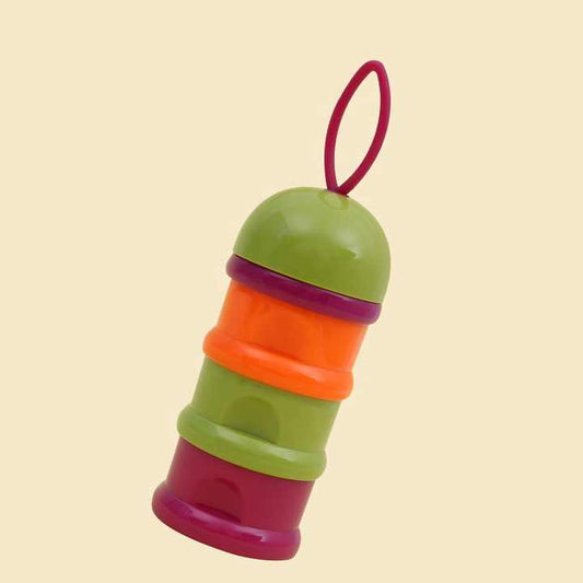 حلقات المحمولة حليب الأطفال الرضع حاوية الحليب ال Portable Rings Baby Milk Infant Formula Container Milk Powder Box Three Grid Snack Boxes Candy Supplies Boxصناعي علبة البودرة ثلاثة شبكة صناديق الوجبات الخفيفة الحلوى إمدادات مربع