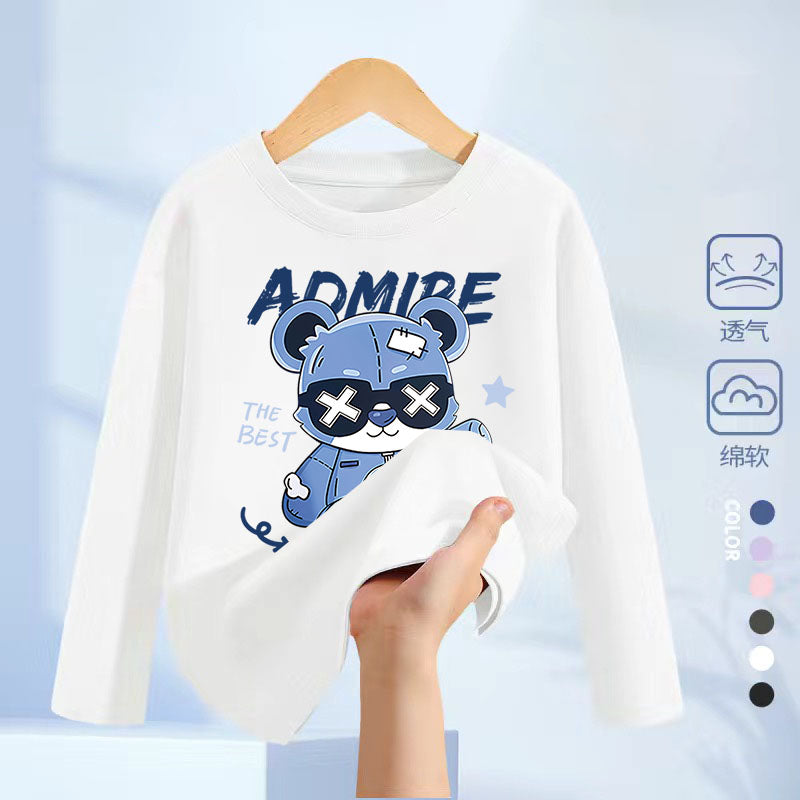 ملابس خريفية أنيقة للأولاد بأكمام طويلة