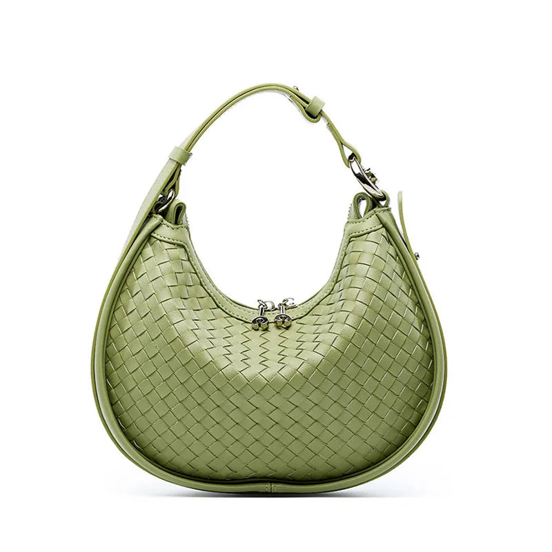 Large woven cowhide bags 