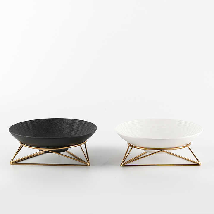 Large Luxury White Ceramic Serving Tray 