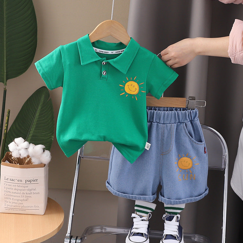 ملابس أطفال من قطعتين