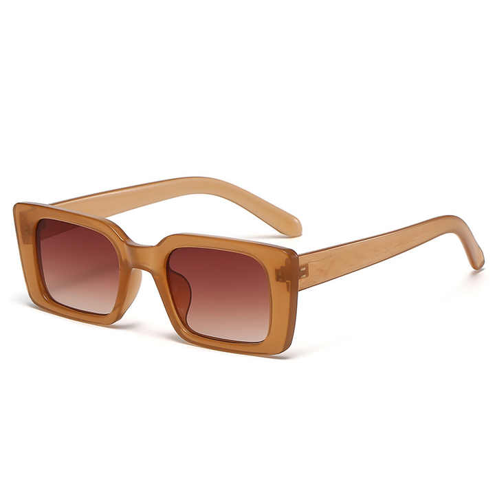 Square Frame Sunglasses-حماية من الأشعة فوق البنفسجية فئة 3، نظارات شمسية نسائية