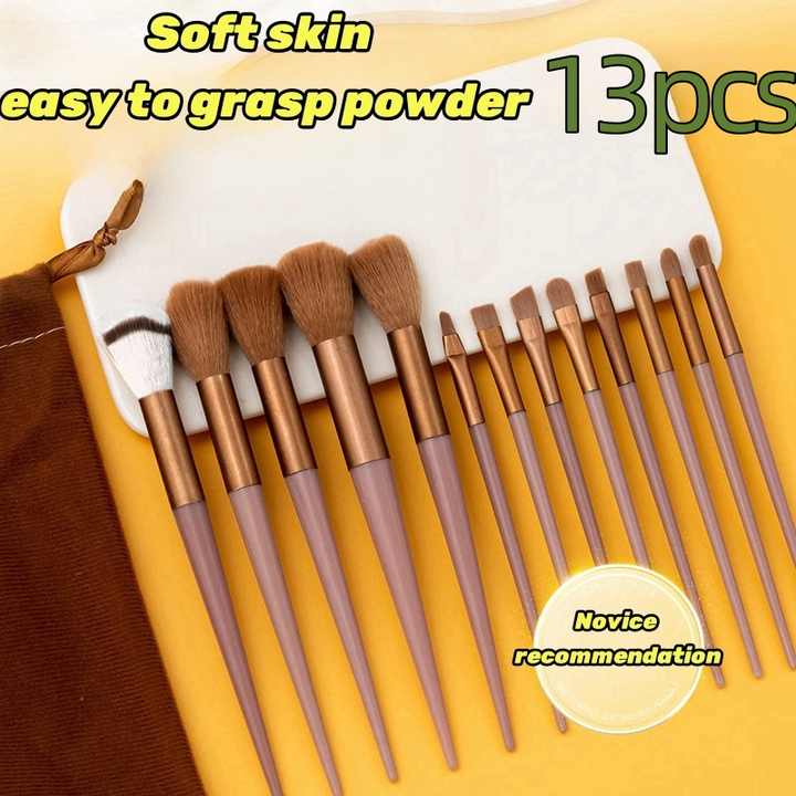 Bright colored brushes