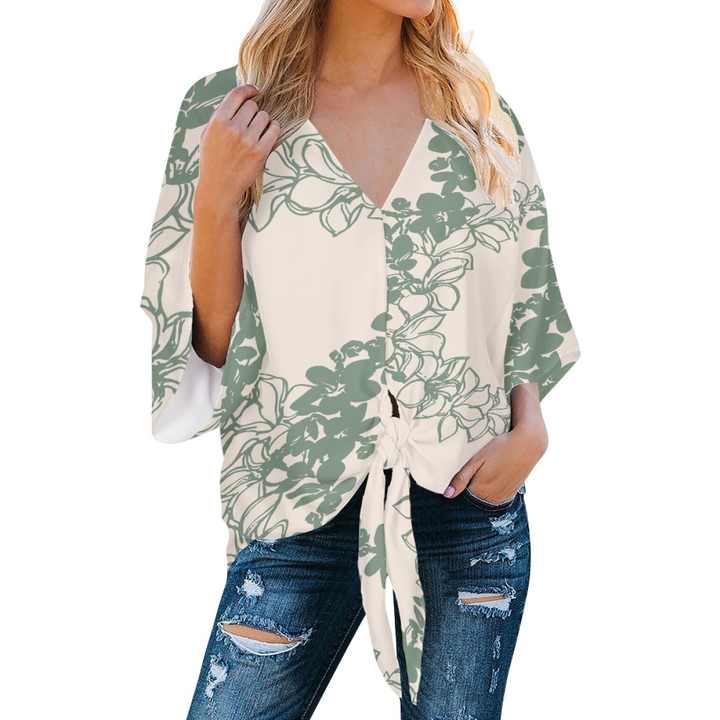 Women's casual crepe blouses 