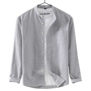 Men's Plain Oxford Shirts 