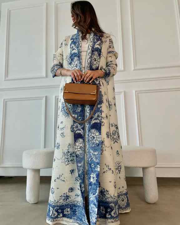 Colorful abaya 