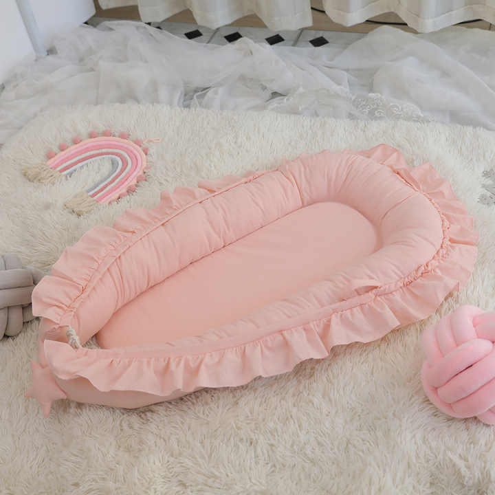 Pure Cotton Flexible Newborn -سرير سفر قابل للطي