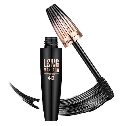 Curling Long Lasting Waterproof 4D Eyelash Extensions Mascara - ماسكارا تجعيد الرموش الطويلة المقاومة للماء رباعية الأبعاد