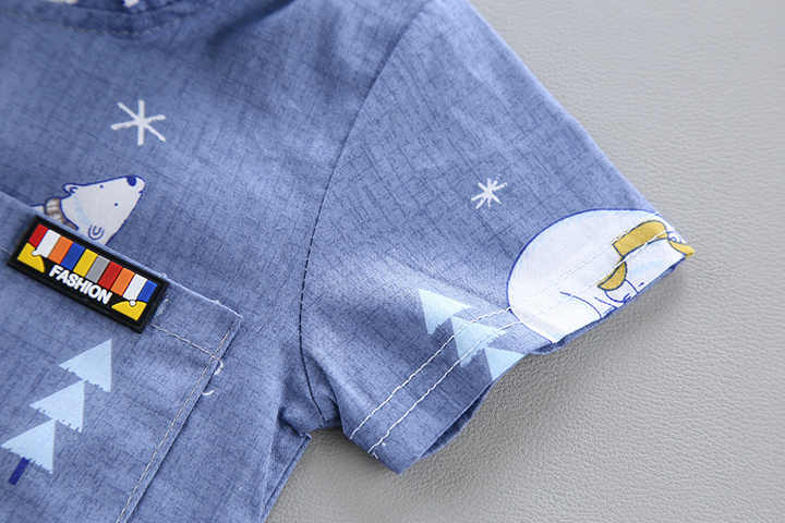 Summer Boutique 1-4 Years Children's Clothing Set Polo 