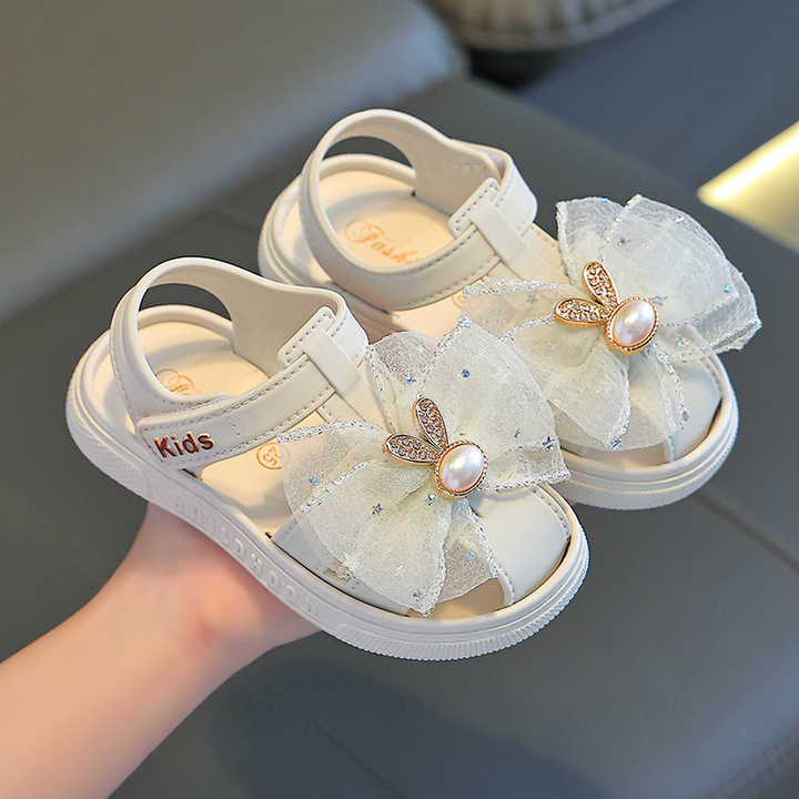 Original Best Selling Cute Soft Rubber Casual Shoes for Baby Girls Cute Princess Shoes for Newborns with Soft Breathable Bottom 