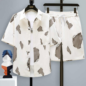 Men's short-sleeved set 
