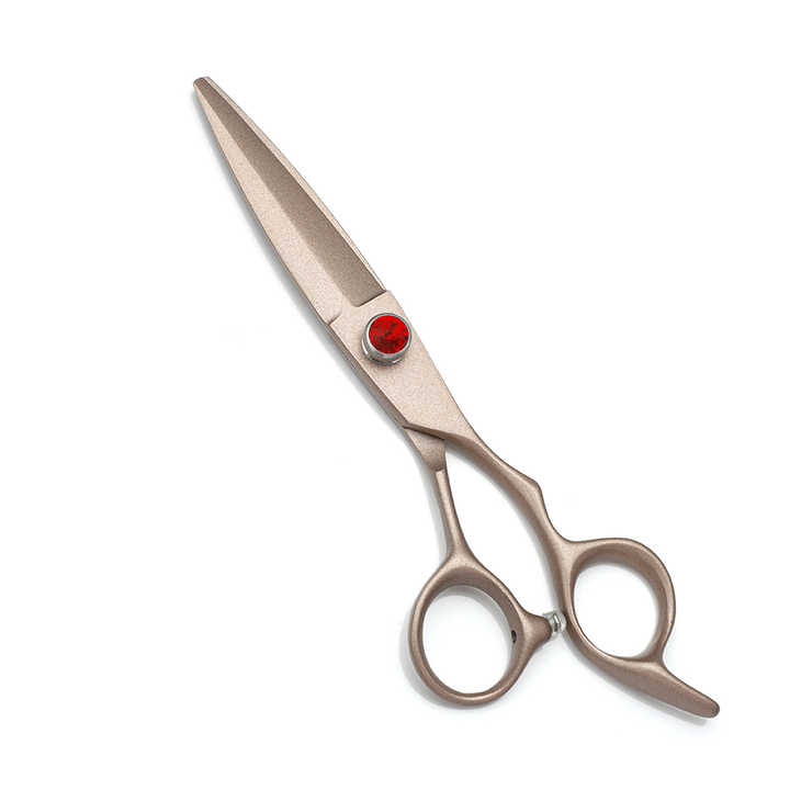 مقص شعر وردي اللون-pink hair scissors