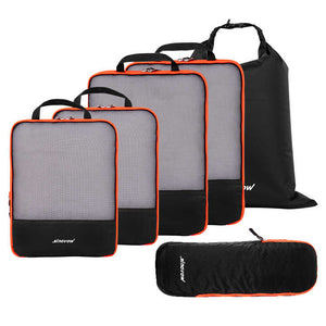 New Design 6 Piece Luggage Organizer Set Travel Accessories Compression Bag 