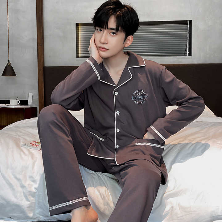 Nighty Designs Men's Autumn/Winter Pajamas Fold 