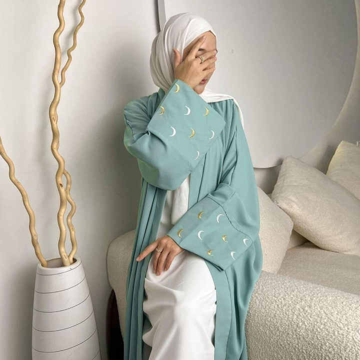 Women's colorful abaya 