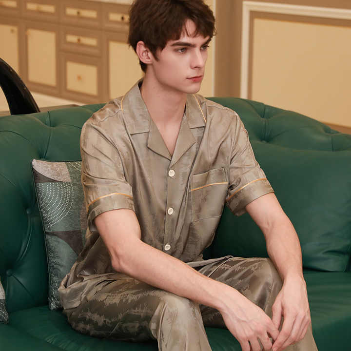 Men's Summer Pajama Set Big Sale Soft 