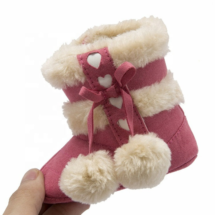 Girls' winter snow boots 