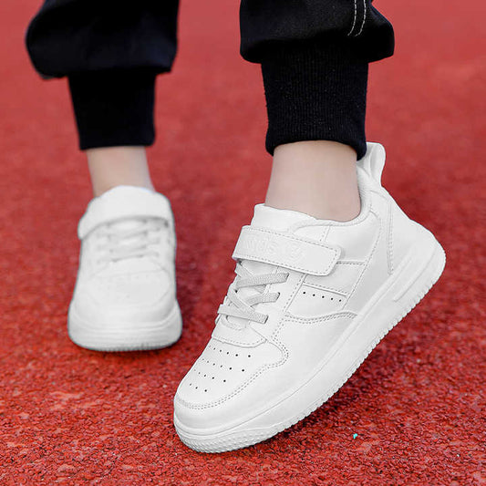 حذاء رياضي أبيض عصري للأطفال للركض حذاء . Fashionable White Kids Running Shoes Lightweight